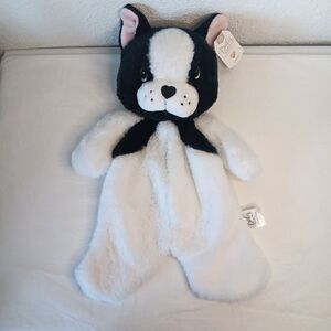 Baby Ganz French Bulldog Flat-A-Pat Lovey Plush Silky Soft Comfort Toy New